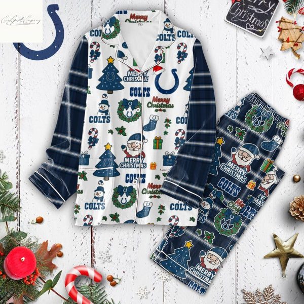 Indianapolis Colts Merry Christmas Gifts Pajamas Set