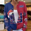 New York Giants Santa Hat Christmas Cardigan Jacket