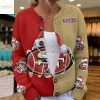Seattle Seahawks Santa Hat Christmas Cardigan Jacket