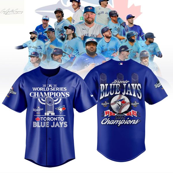 Toronto Blue Jays 2025 World Series Champions Jersey