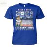 2025 World Series Back 2 Back Champions Los Angeles Dodgers T Shirt