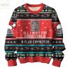 Back To The Future All I Want For Christmas Is A Flux Capacitor Ugly Sweater
