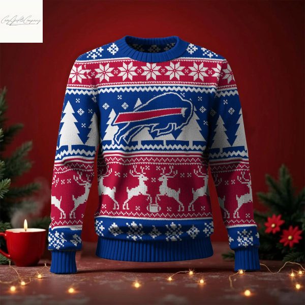 Buffalo Bills 2025 Christmas New Ugly Sweater