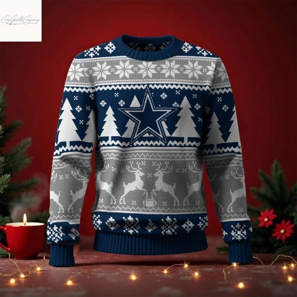 Dallas Cowboys 2025 Christmas New Ugly Sweater