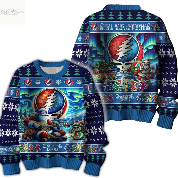 Grateful Dead Steal Your Christmas Ugly Sweater