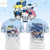 Hello Kitty x Los Angeles Dodgers World Series Champions 2025 Hoodie Shirt