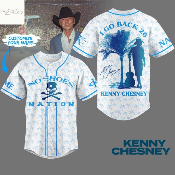 Kenny Chesney I Go Back 26 No Shoes Nation Jersey