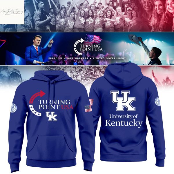 Kentucky University Fight For Charlie Kirk Hoodie Shirt