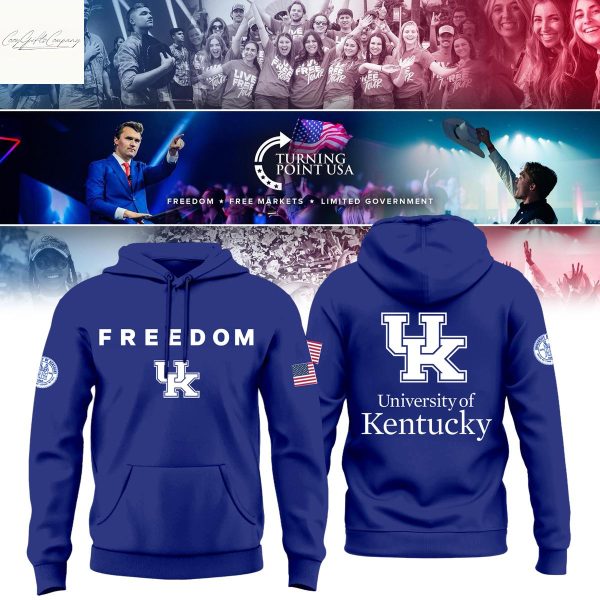 Kentucky University x Turning Point USA Freedom Hoodie Shirt