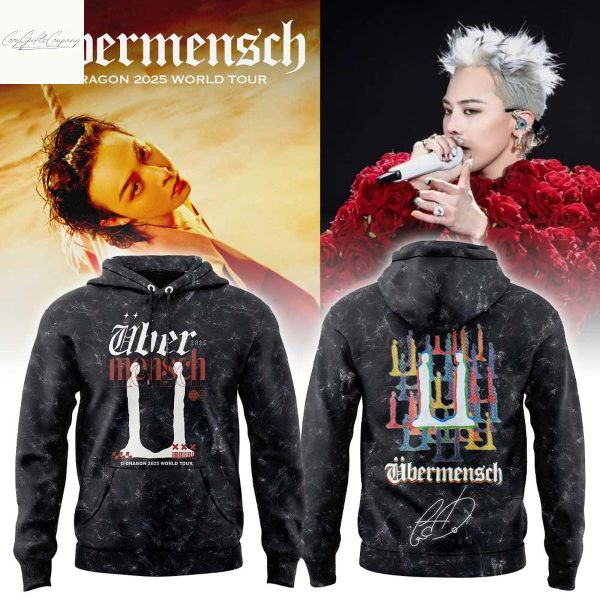 King of K-pop G-Dragon Ubermensch Smoke Signature Hoodie Shirt
