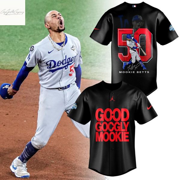Los Angeles Dodgers 2025 World Series Champions Good Googly Mookie Jersey