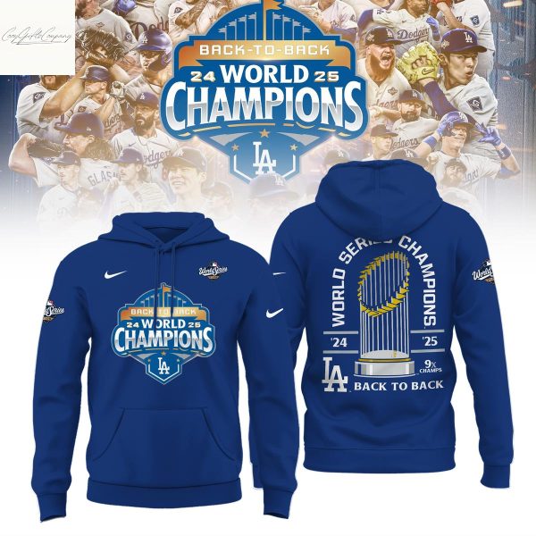Los Angeles Dodgers 9x Champions World Series Hoodie Shirt