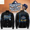 Los Angeles Dodgers Back To Back 2025 World Series Baseball Jacket