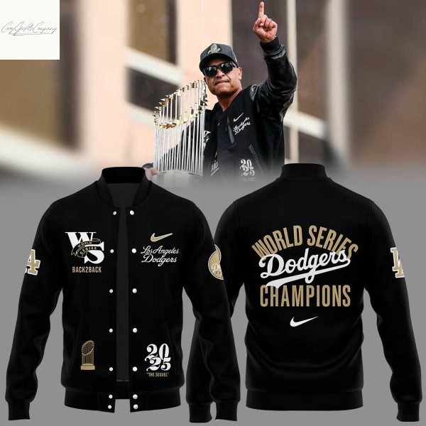 Los Angeles Dodgers Coach Dave Roberts World Series Champions Baseball Jacket