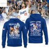 Los Angeles Dodgers Thank You Clayton Kershaw Forever 22 Hoodie Shirt