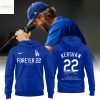 Los Angeles Dodgers Thank You Clayton Kershaw Forever 22 Hoodie Shirt