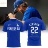 Los Angeles Dodgers Thank You Clayton Kershaw Forever 22 Hoodie Shirt