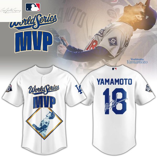 Los Angeles Dodgers Yamamoto MVP Jersey