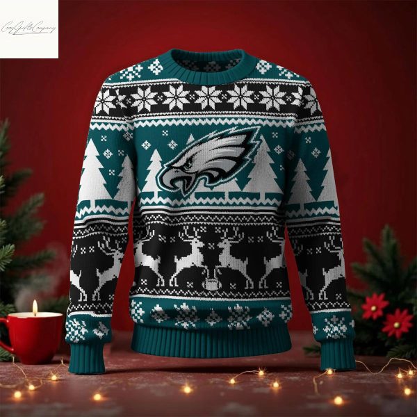 Philadelphia Eagles 2025 Christmas New Ugly Sweater