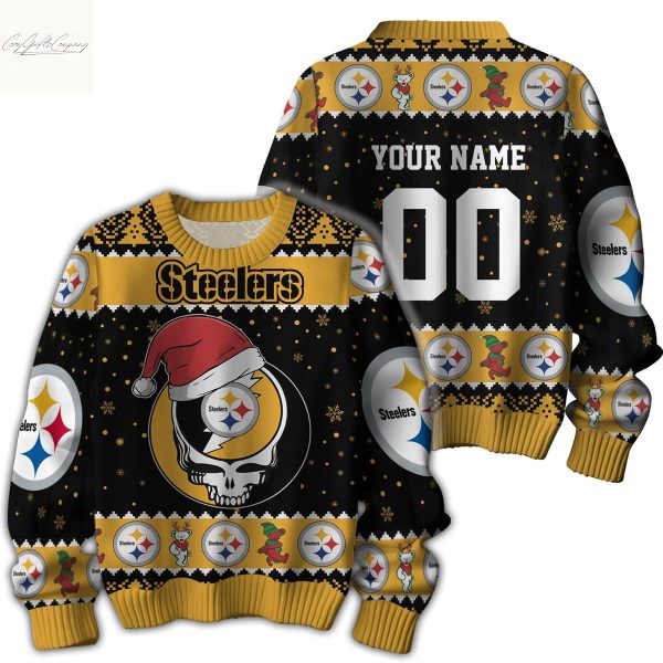 Pittsburgh Steelers x Grateful Dead Ugly Sweater